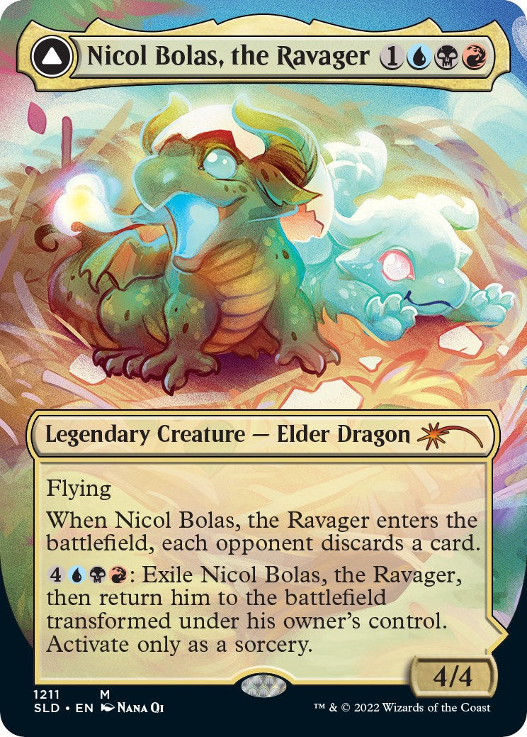 Nicol Bolas, the Ravager (Display Commander) - Thick Stock [SLD - 1211]
