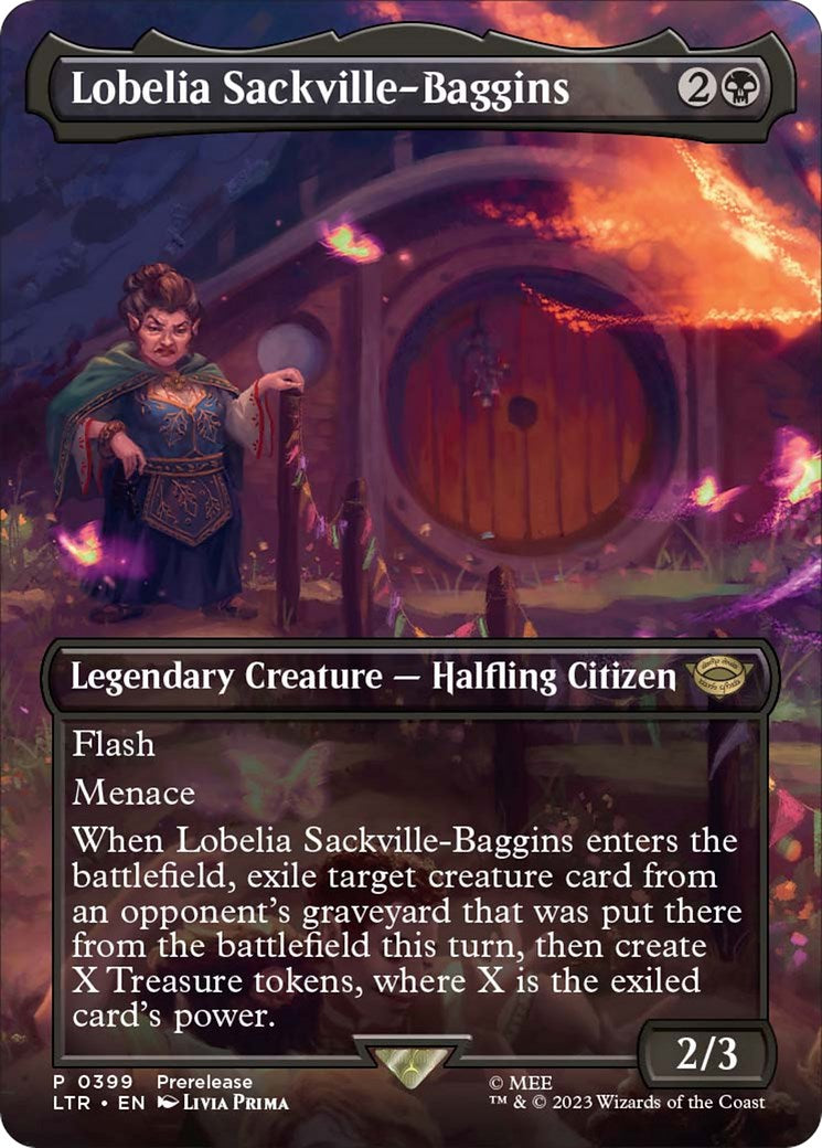 Lobelia Sackville-Baggins (Borderless) [LTR - 399]