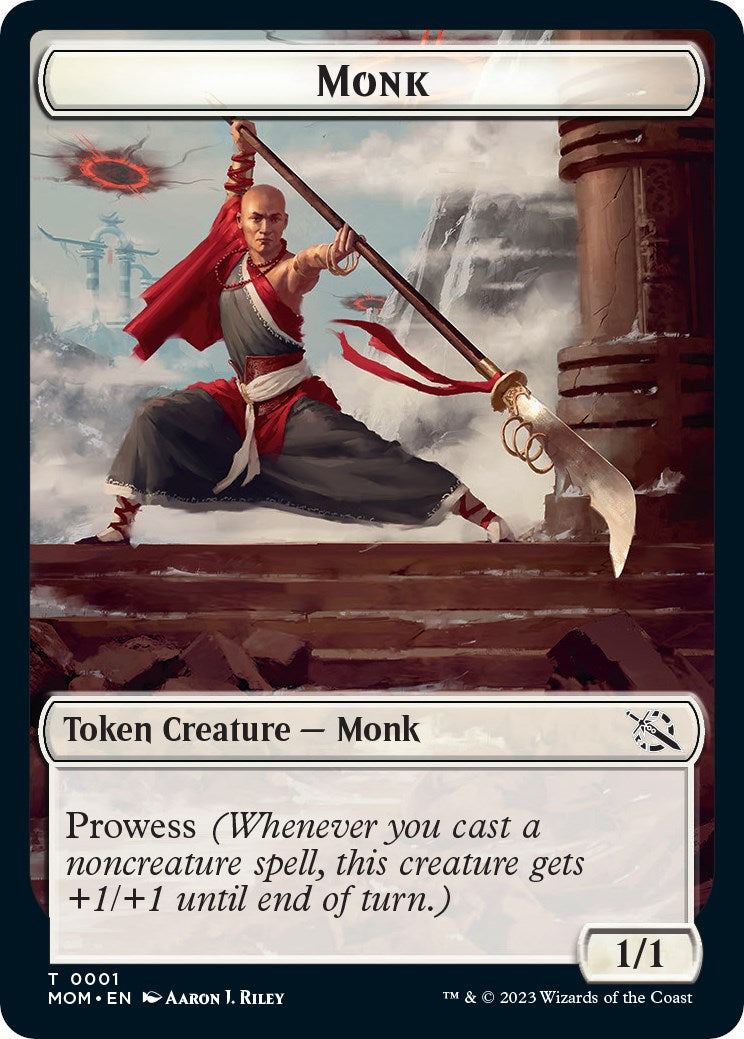 Monk // Spirit (0013) Double-Sided Token [MOM - 1 // 13]