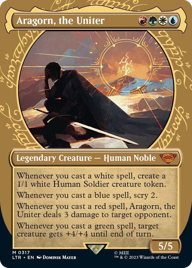 Aragorn, the Uniter (Showcase) [LTR - 317]