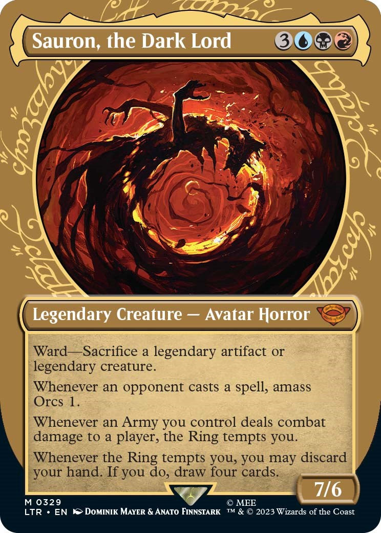 Sauron, the Dark Lord (Showcase) [LTR - 329]