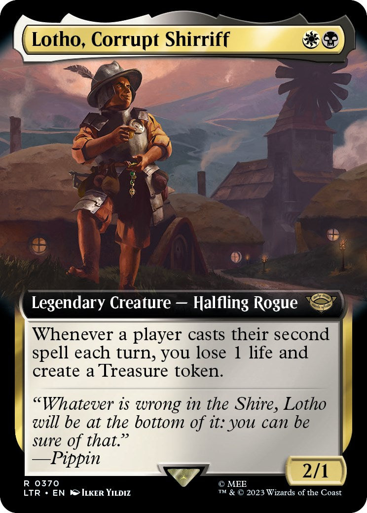 Lotho, Corrupt Shirriff (Extended Art) [LTR - 370]