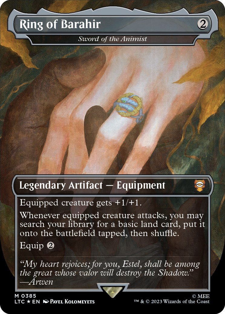 Ring of Barahir - Sword of the Animist (Surge Foil) [LTC - 385]