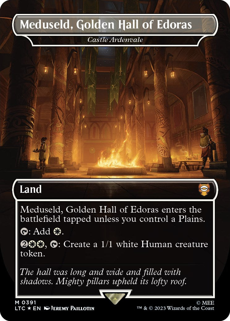 Meduseld, Golden Hall of Edoras - Castle Ardenvale (Surge Foil) [LTC - 391]