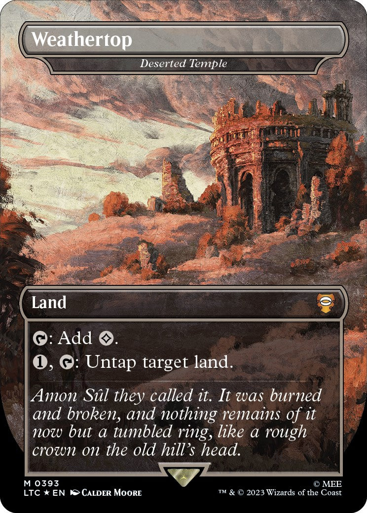 Weathertop - Deserted Temple (Surge Foil) [LTC - 393]