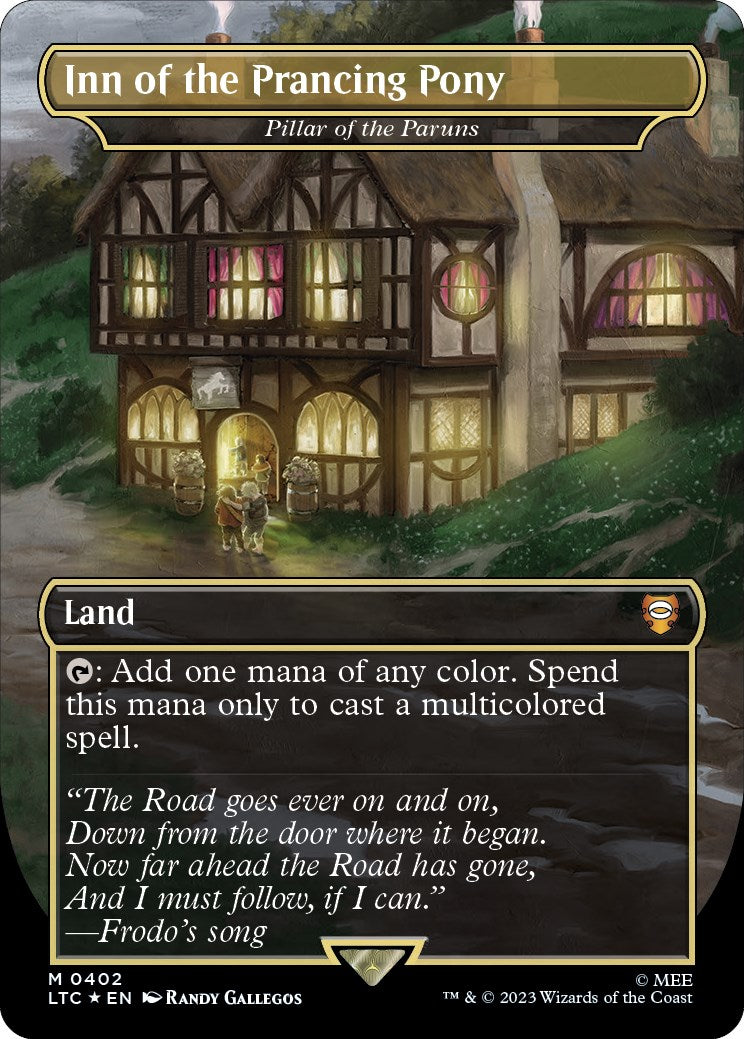 Inn of the Prancing Pony - Pillar of the Paruns (Surge Foil) [LTC - 402]