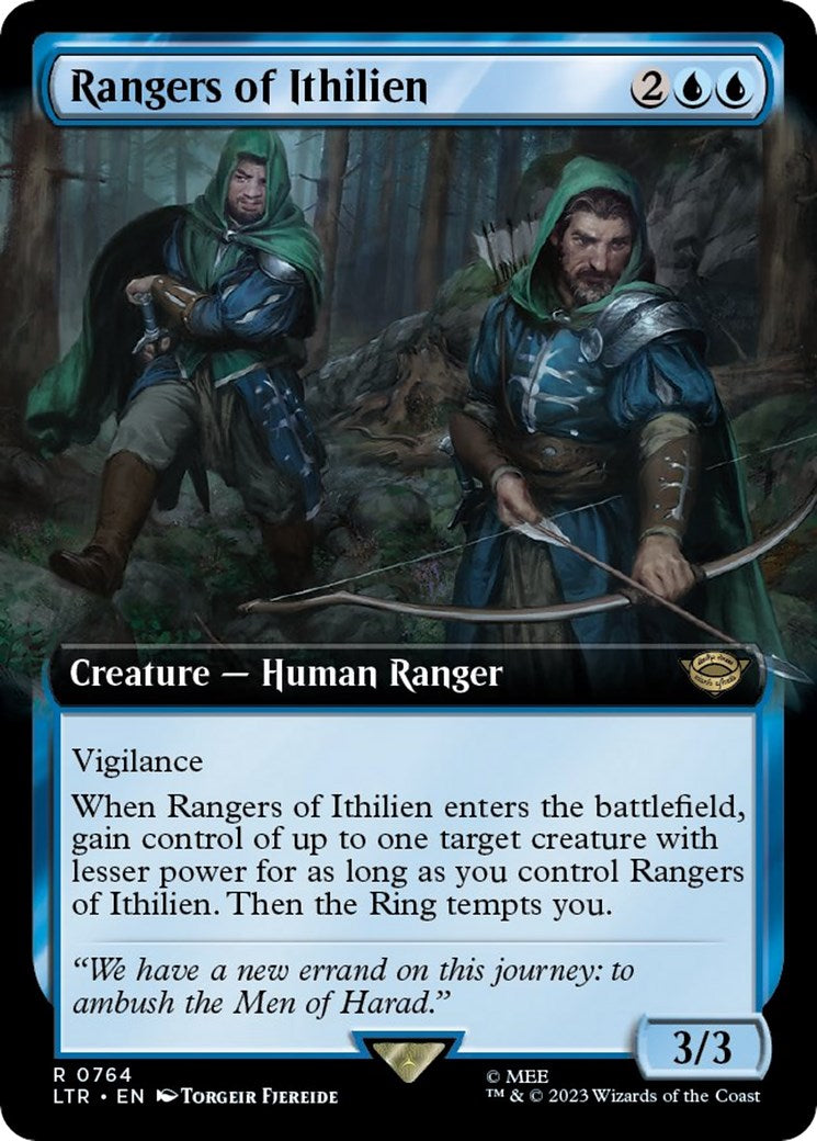 Rangers of Ithilien (Extended Art) (Surge Foil) [LTR - 764]