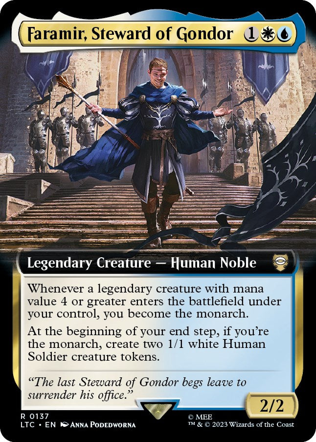 Faramir, Steward of Gondor (Extended Art) [LTC - 137]