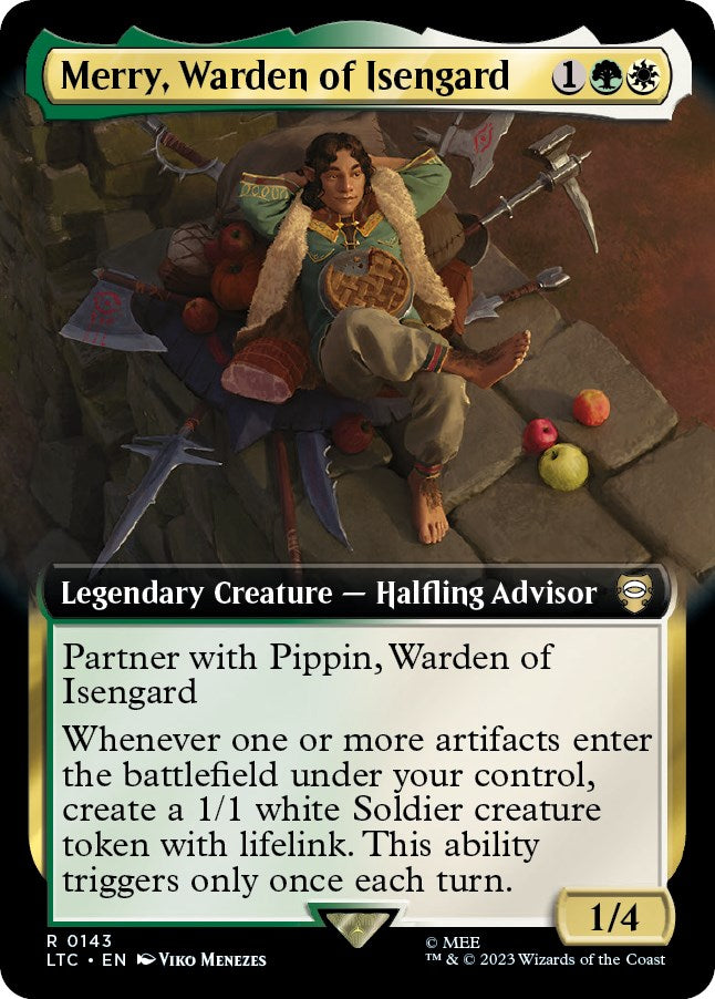 Merry, Warden of Isengard (Extended Art) [LTC - 143]