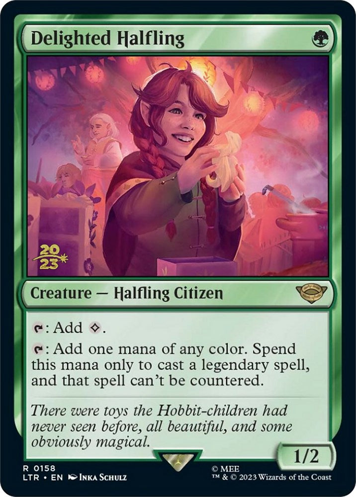 Delighted Halfling (0158) [PRE - 158]