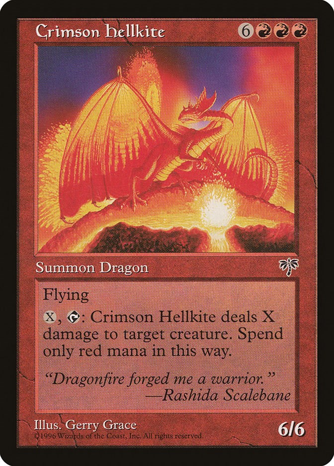Crimson Hellkite [MIR - N/A]