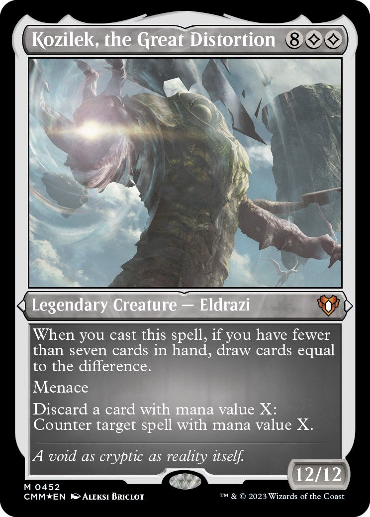 Kozilek, the Great Distortion (Foil Etched) [CMM - 452]