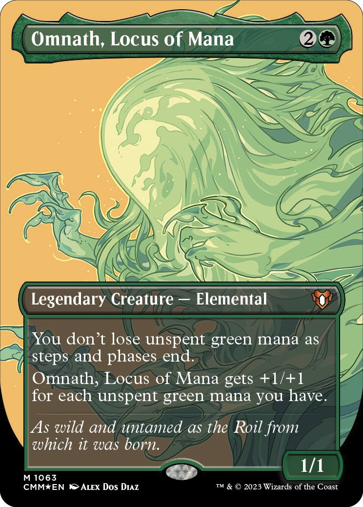 Omnath, Locus of Mana (Textured Foil) [CMM - 1063]