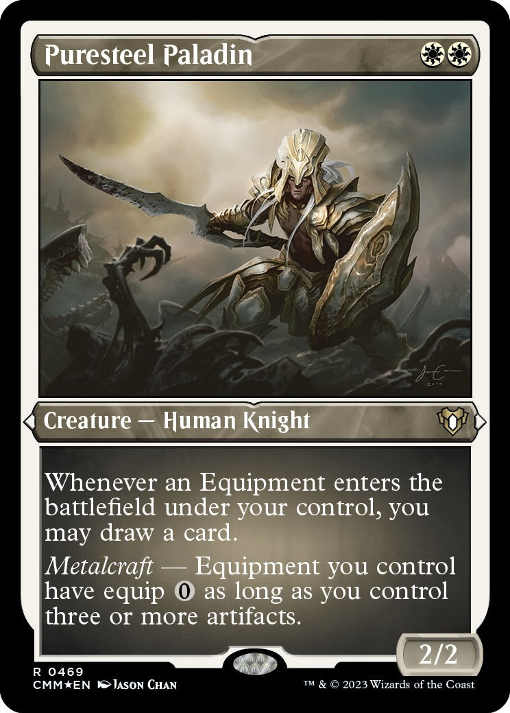Puresteel Paladin (Foil Etched) [CMM - 469]