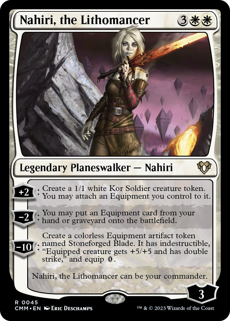 Nahiri, the Lithomancer [CMM - 45]