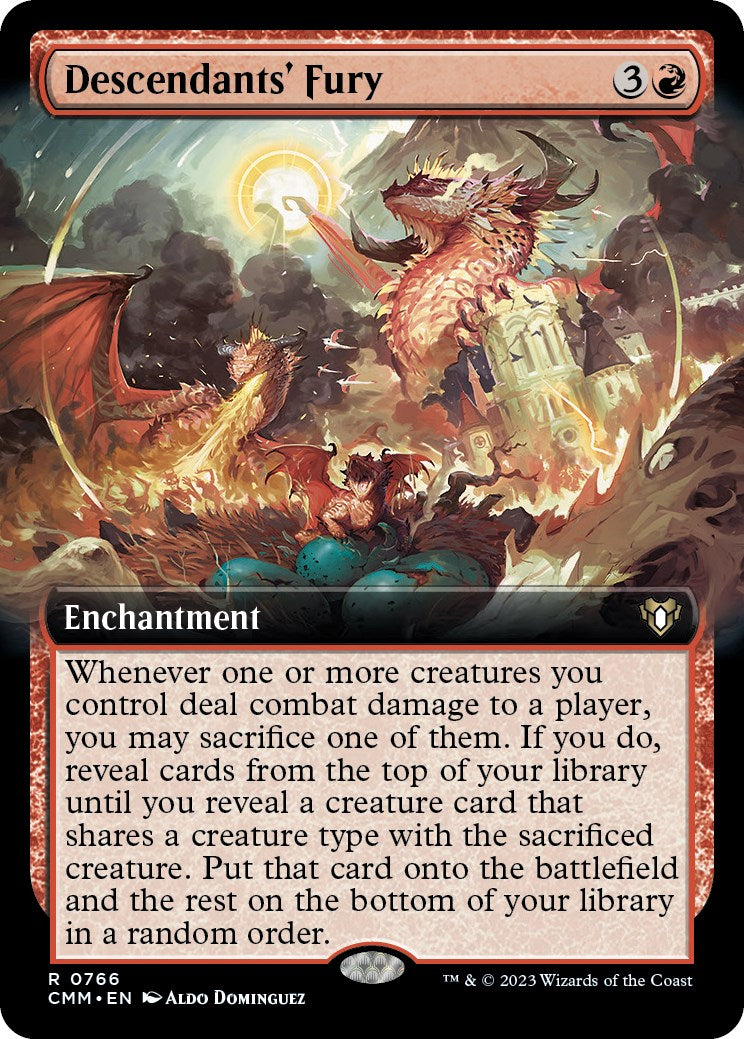 Descendants' Fury (Extended Art) [CMM - 766]