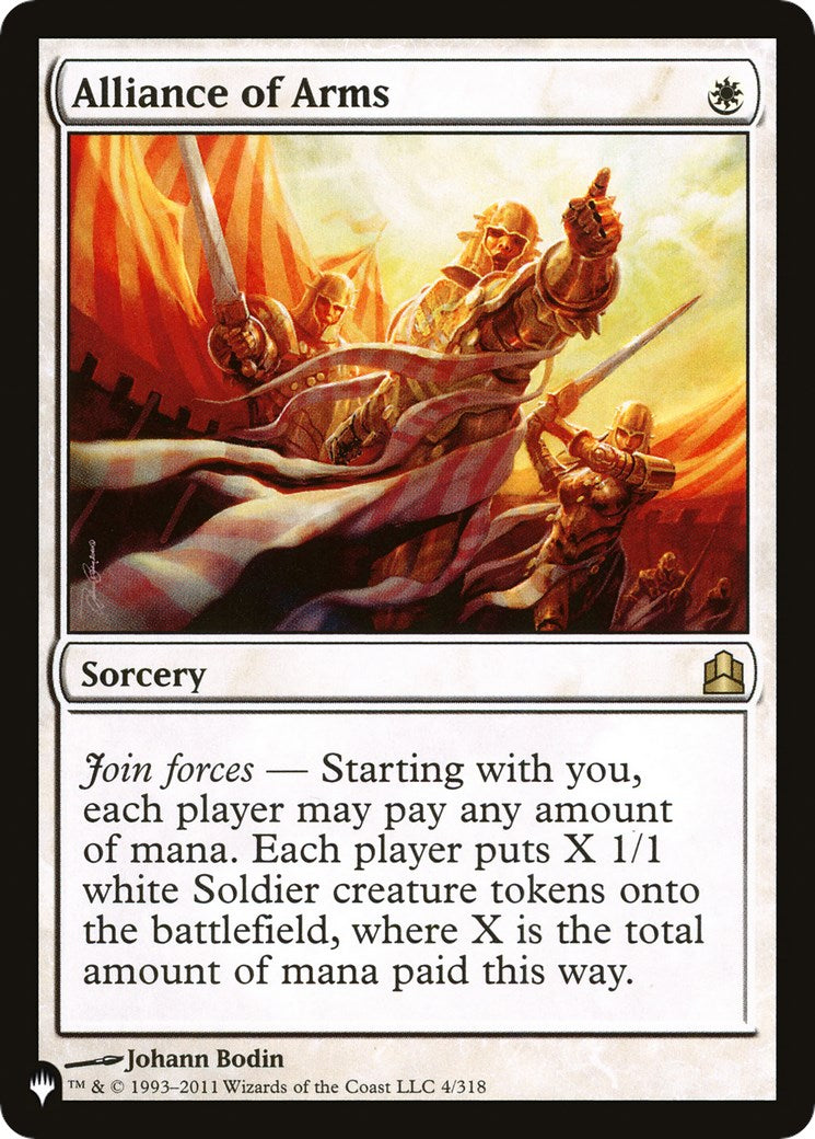 Alliance of Arms [LIST - 4/318]