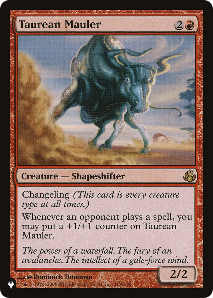Taurean Mauler (MOR) [LIST - 109/150]