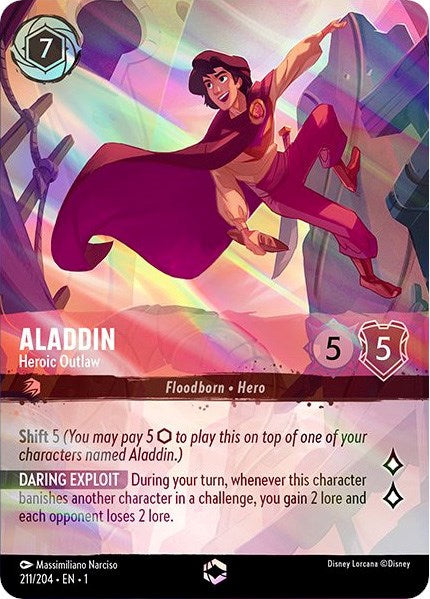 Aladdin - Heroic Outlaw (Enchanted) [1 - 211/204]