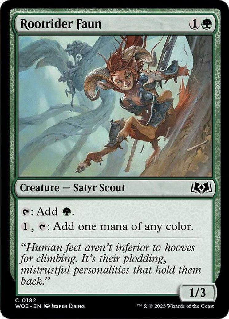 Rootrider Faun [WOE - 182]