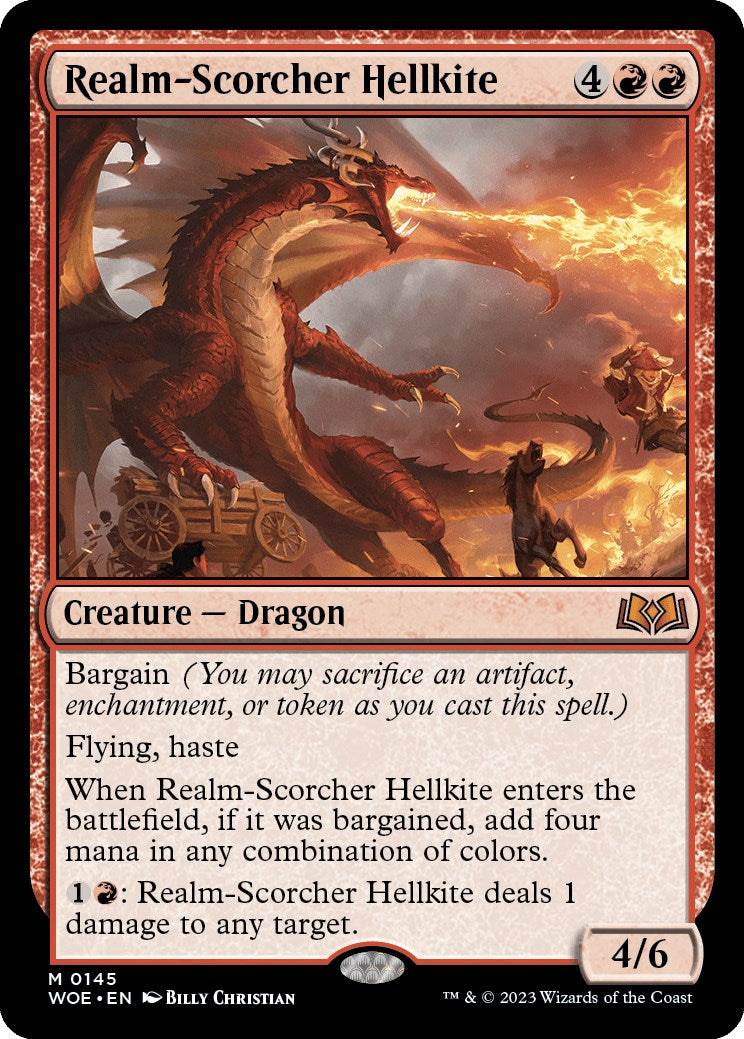 Realm-Scorcher Hellkite [WOE - 145]