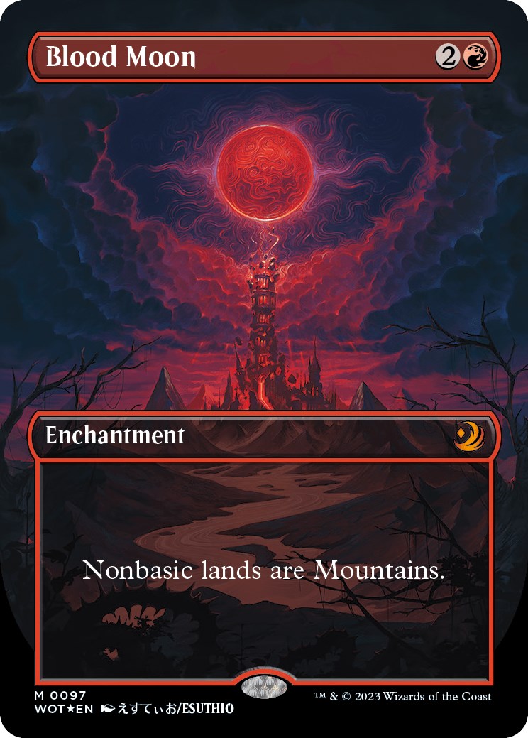 Blood Moon (Anime Borderless) (Confetti Foil) [WOT - 97]