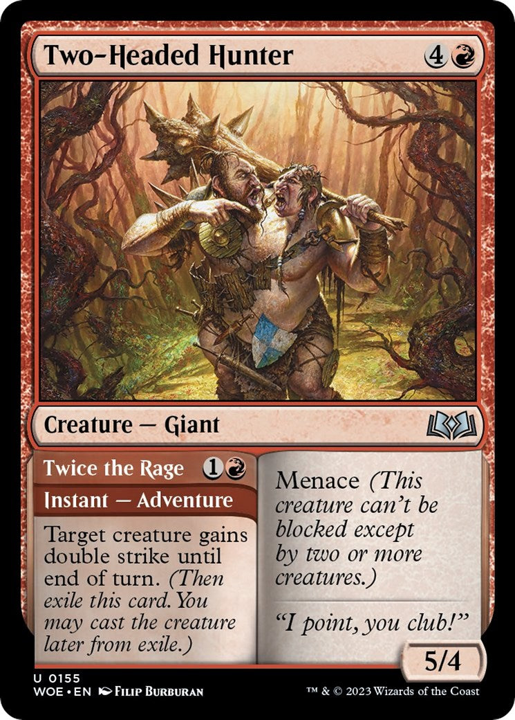 Two-Headed Hunter [WOE - 155]