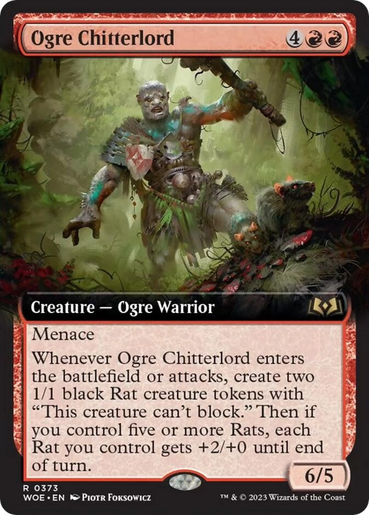 Ogre Chitterlord (Extended Art) [WOE - 373]