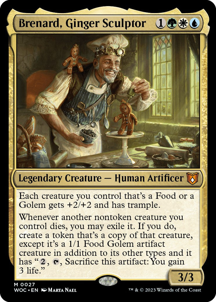 Brenard, Ginger Sculptor [WOC - 27]