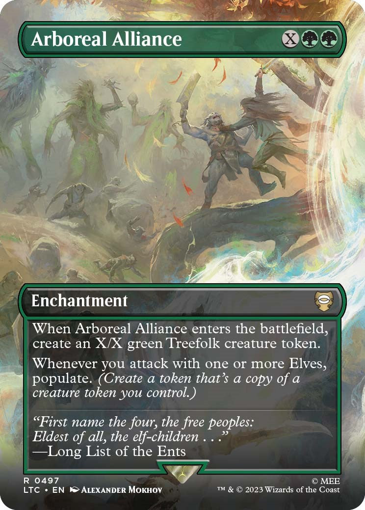 Arboreal Alliance (Borderless) [LTC - 497]