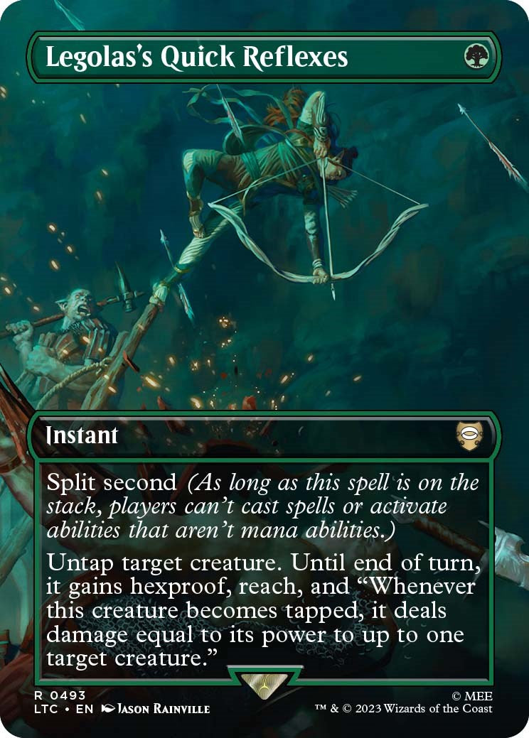 Legolas's Quick Reflexes (Borderless) [LTC - 493]
