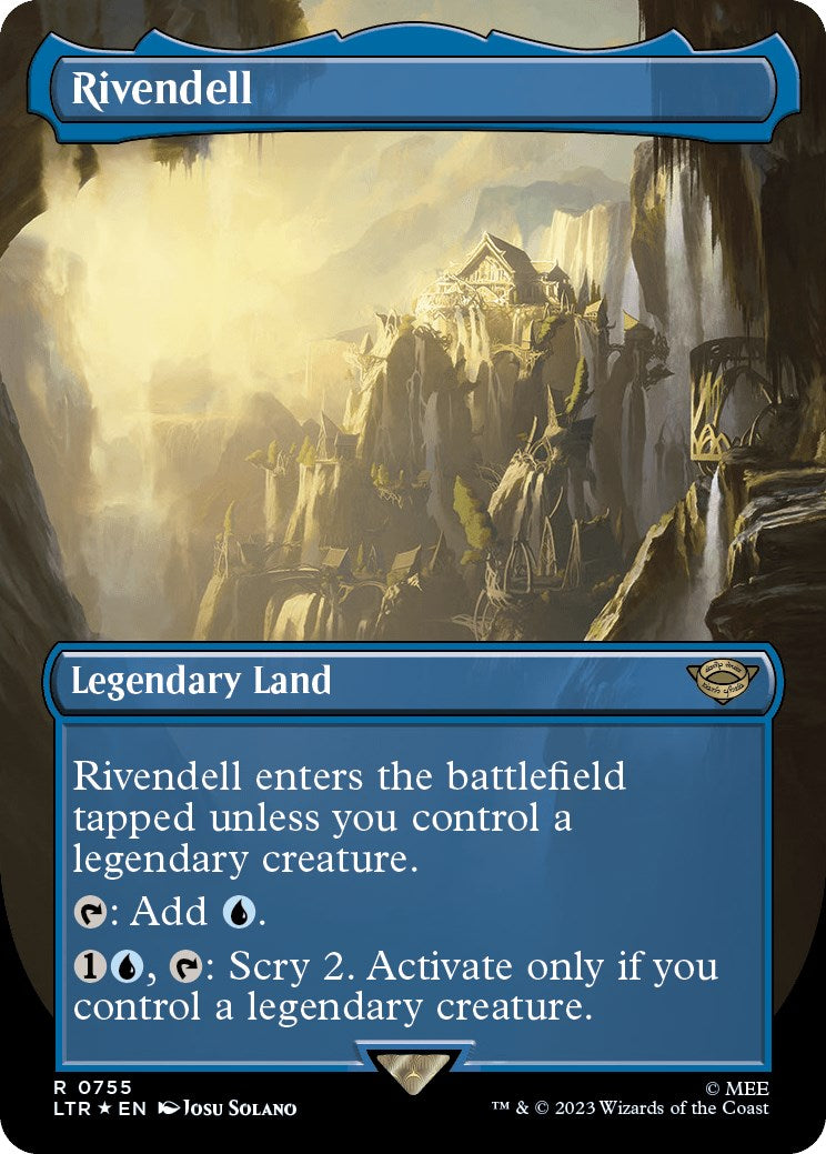 Rivendell (Borderless) (Surge Foil) [LTR - 755]
