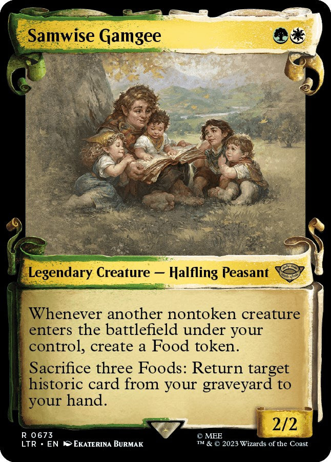 Samwise Gamgee (Showcase Scrolls) [LTR - 673]