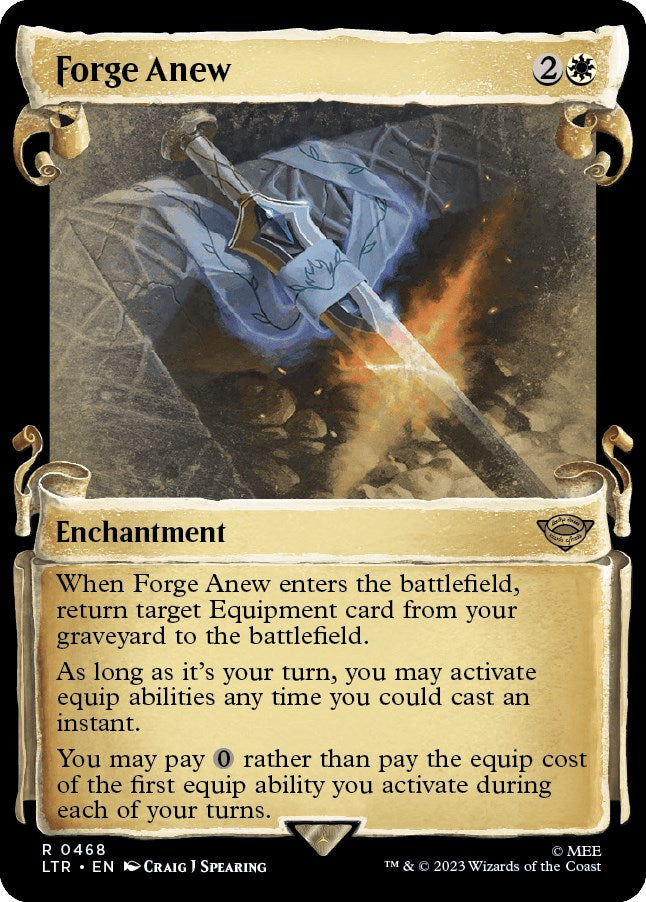 Forge Anew (Showcase Scrolls) [LTR - 468]