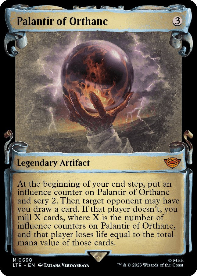 Palantir of Orthanc (Showcase Scrolls) [LTR - 698]