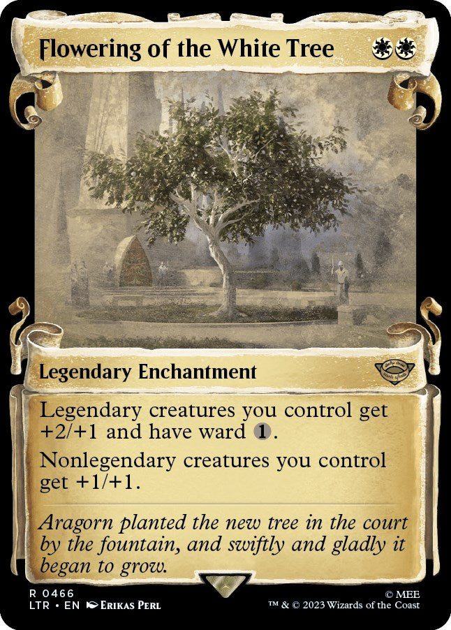 Flowering of the White Tree (Showcase Scrolls) [LTR - 466]