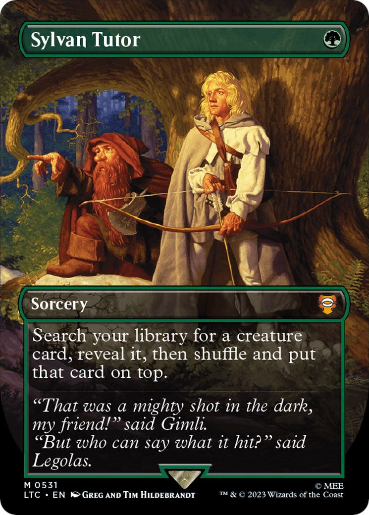Sylvan Tutor (Borderless) [LTC - 531]