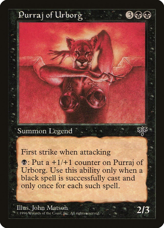 Purraj of Urborg [MIR - N/A]
