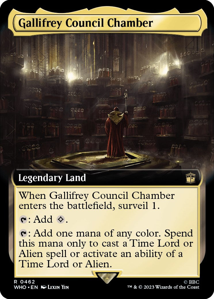 Gallifrey Council Chamber (Extended Art) [WHO - 462]