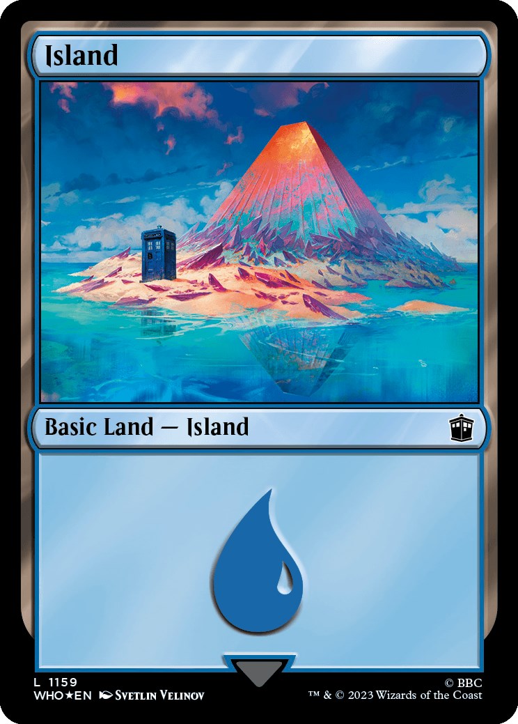 Island (1159) (Surge Foil) [WHO - 1159]