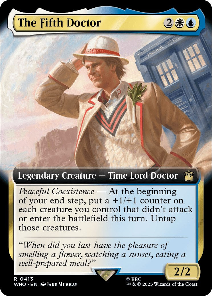 The Fifth Doctor (Extended Art) [WHO - 413]