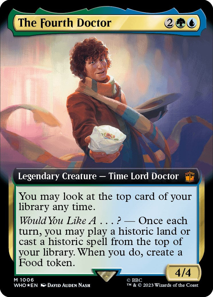 The Fourth Doctor (Extended Art) (Surge Foil) [WHO - 1006]