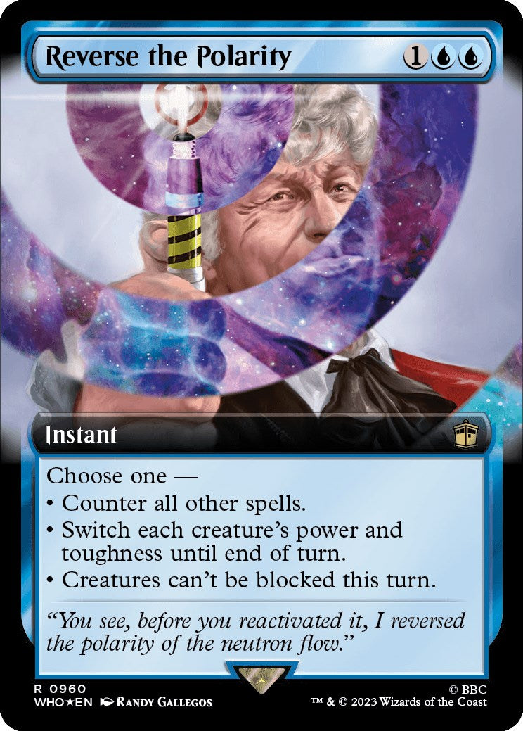 Reverse the Polarity (Extended Art) (Surge Foil) [WHO - 960]