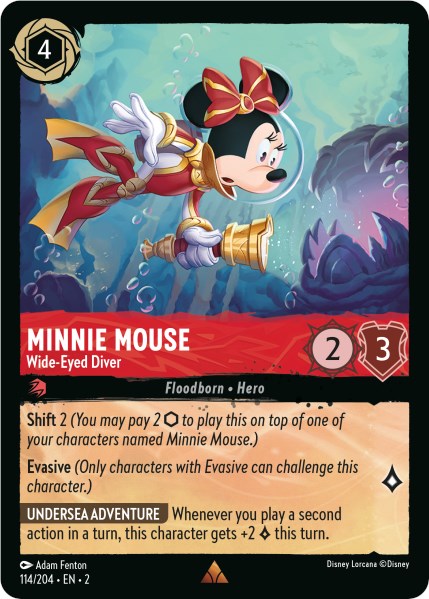 Minnie Mouse - Wide-Eyed Diver [2 - 114/204]