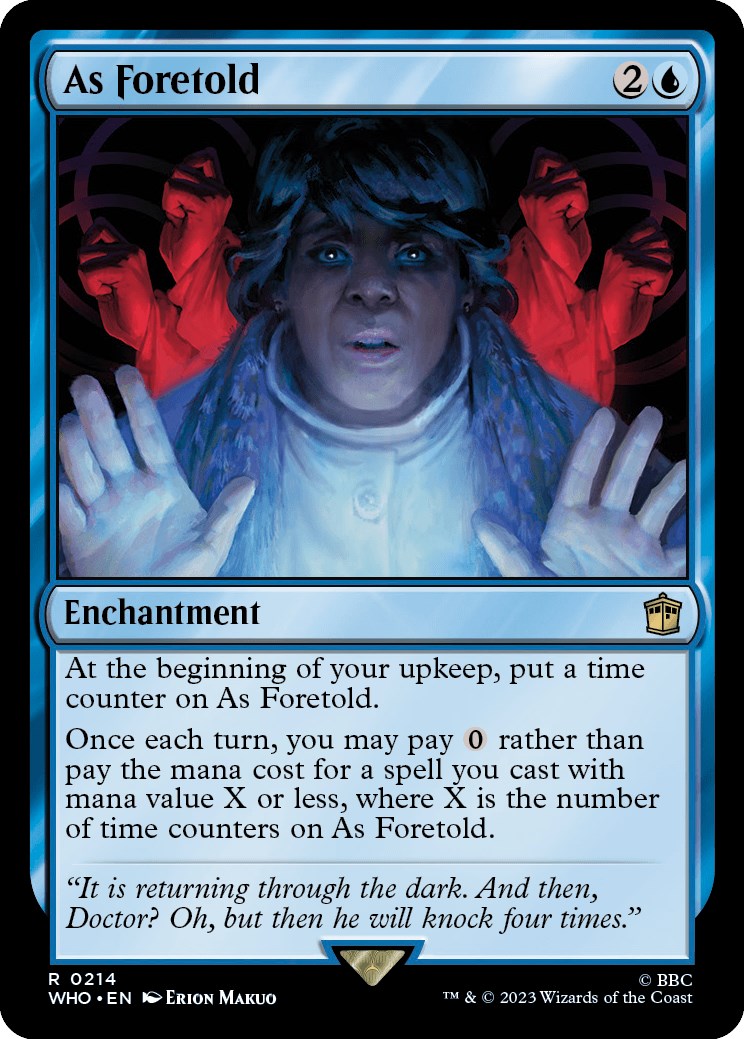 As Foretold [WHO - 214]