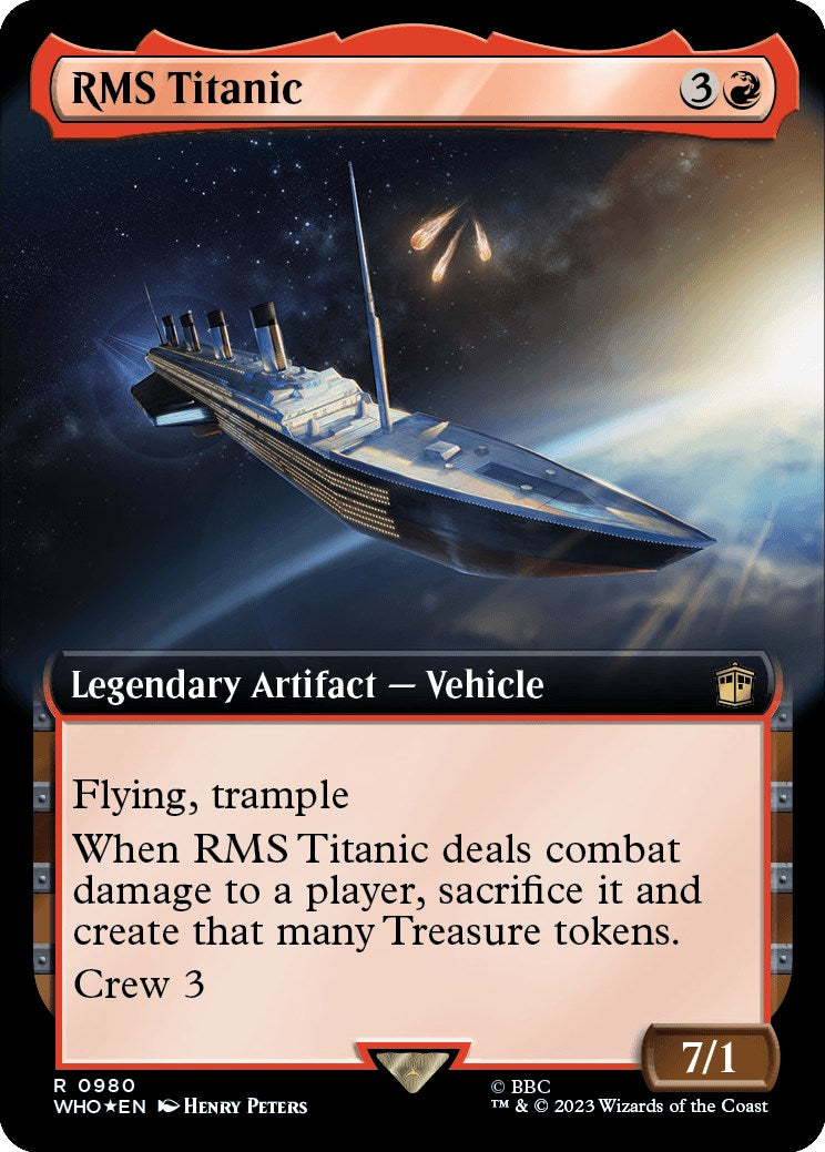 RMS Titanic (Extended Art) (Surge Foil) [WHO - 980]