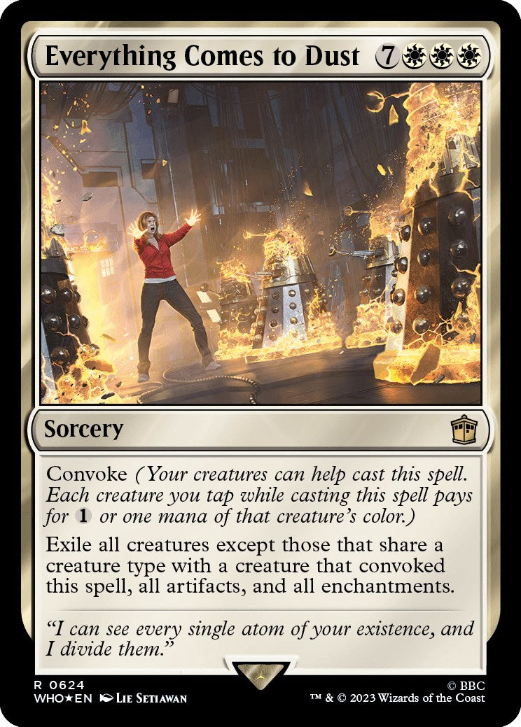 Everything Comes to Dust (Surge Foil) [WHO - 624]