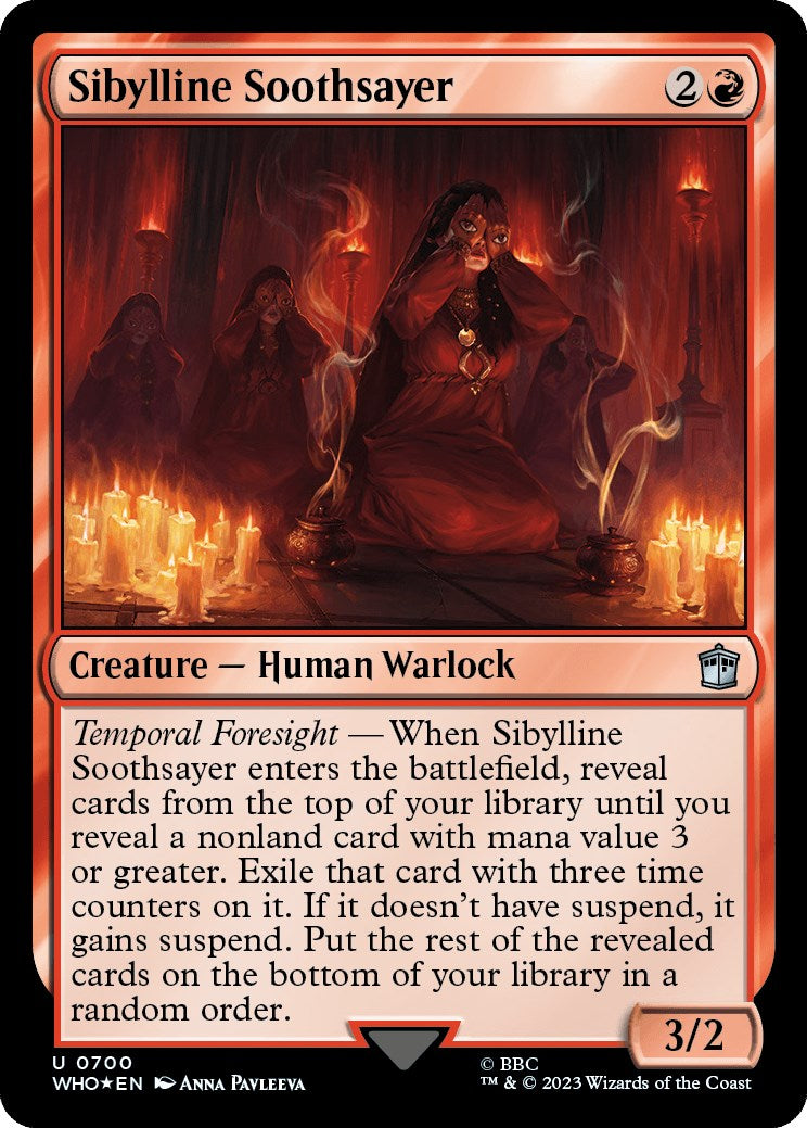 Sibylline Soothsayer (Surge Foil) [WHO - 700]