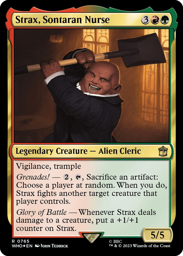 Strax, Sontaran Nurse (Surge Foil) [WHO - 765]