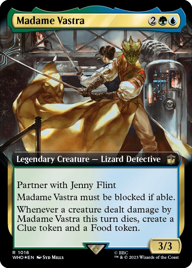 Madame Vastra (Extended Art) (Surge Foil) [WHO - 1016]